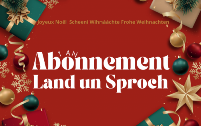 Pour une nouvelle année avec nous !