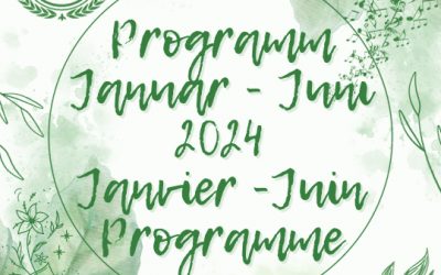Programme des activités – 1er semestre 2024